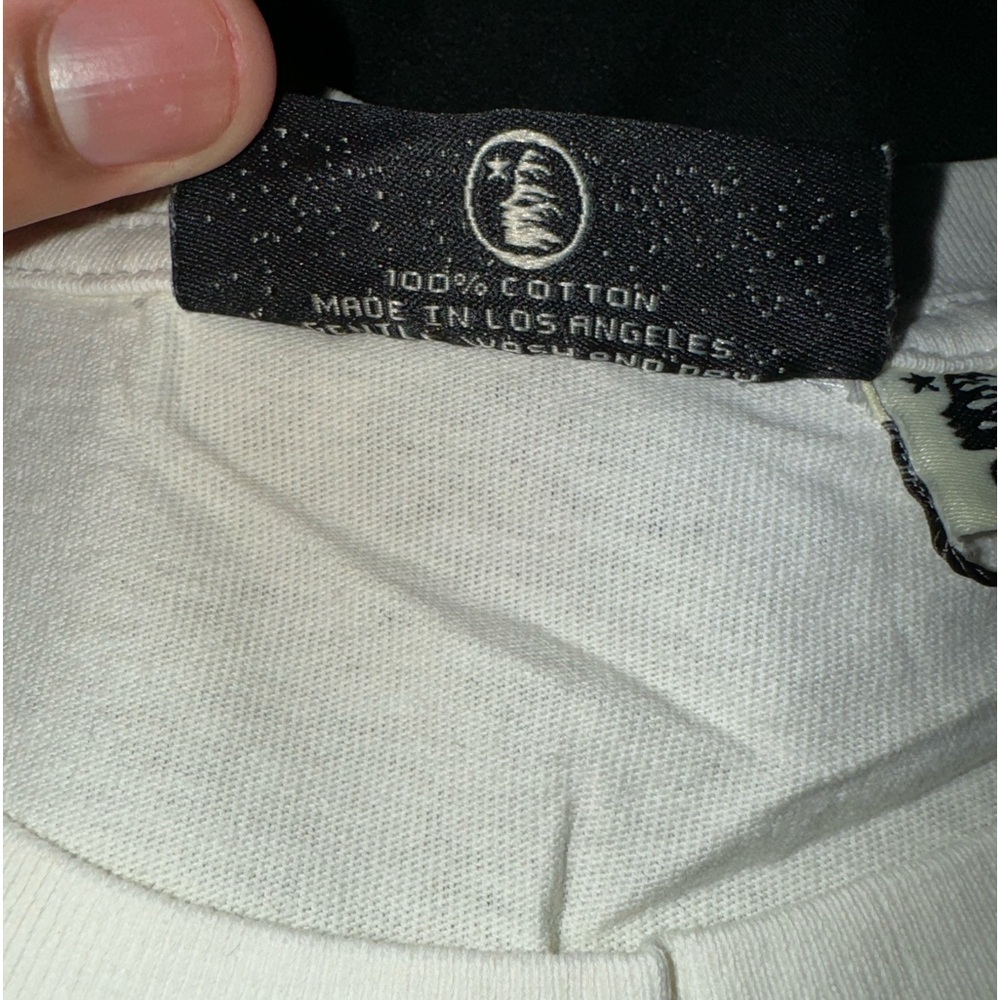 Black and White Graphic Hellstar Tee - Picture 7 of 8